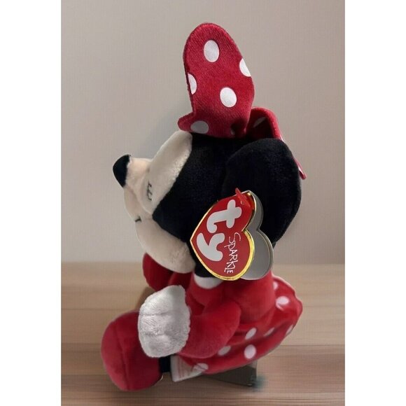 TY Beanie Babies Disney MICKEY & MINNIE MOUSE SET OF 2 [2023](Soft Body‎ 7.5 in) - Picture 5 of 16